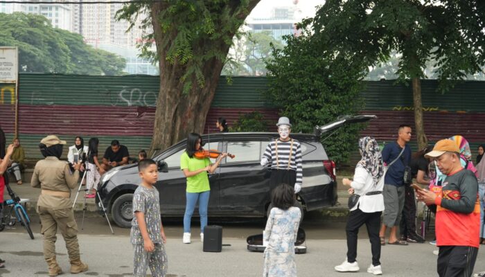 CFD Dimanfaatkan Masyarakat Sebagai Wadah Pertunjukan Seni