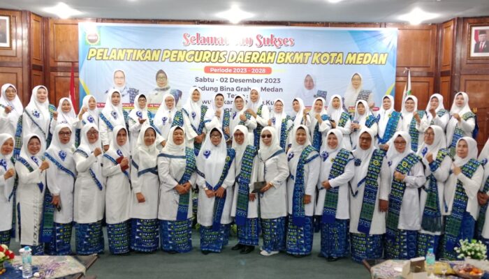 Pengurus BKMT Kota Medan Dilantik