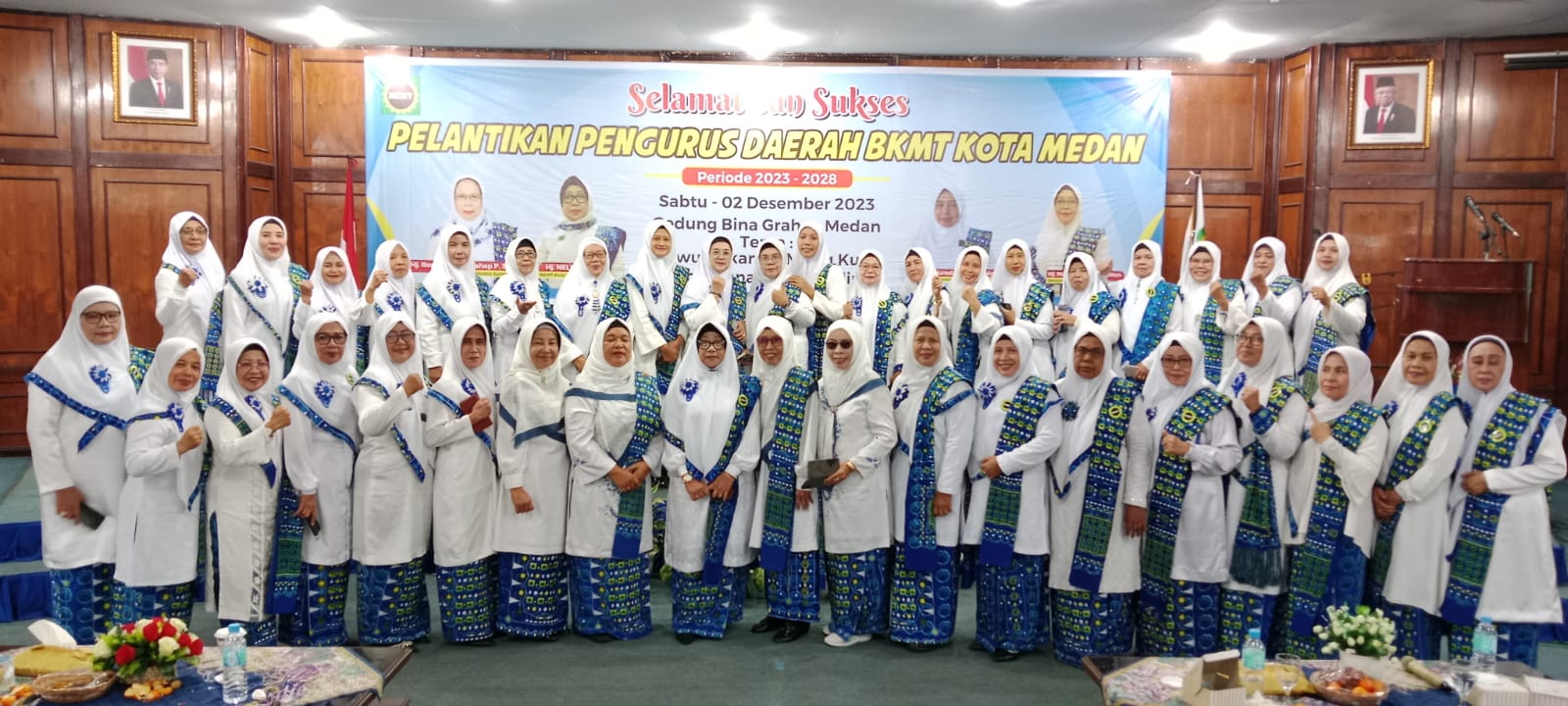 Pengurus BKMT Kota Medan Dilantik