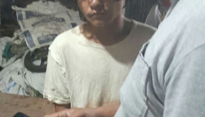 Curi 2 Pintu Besi Dan Besi Penutup Selokan, Polsek Siantar Martoba Ringkus Pelaku Di Rumahnya