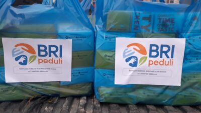 Tanggap Bencana, BRI BO Tarutung Salurkan Bantuan Bagi Warga Terdampak Banjir Bandang Di Humbahas