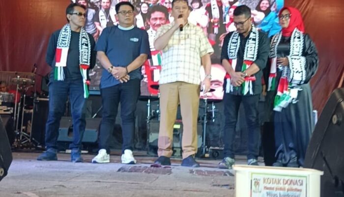 Musisi Bersatu Konser Musik Amal Save Palestina, ” Mari Kita Bantu Saudara Kita Di Palestina