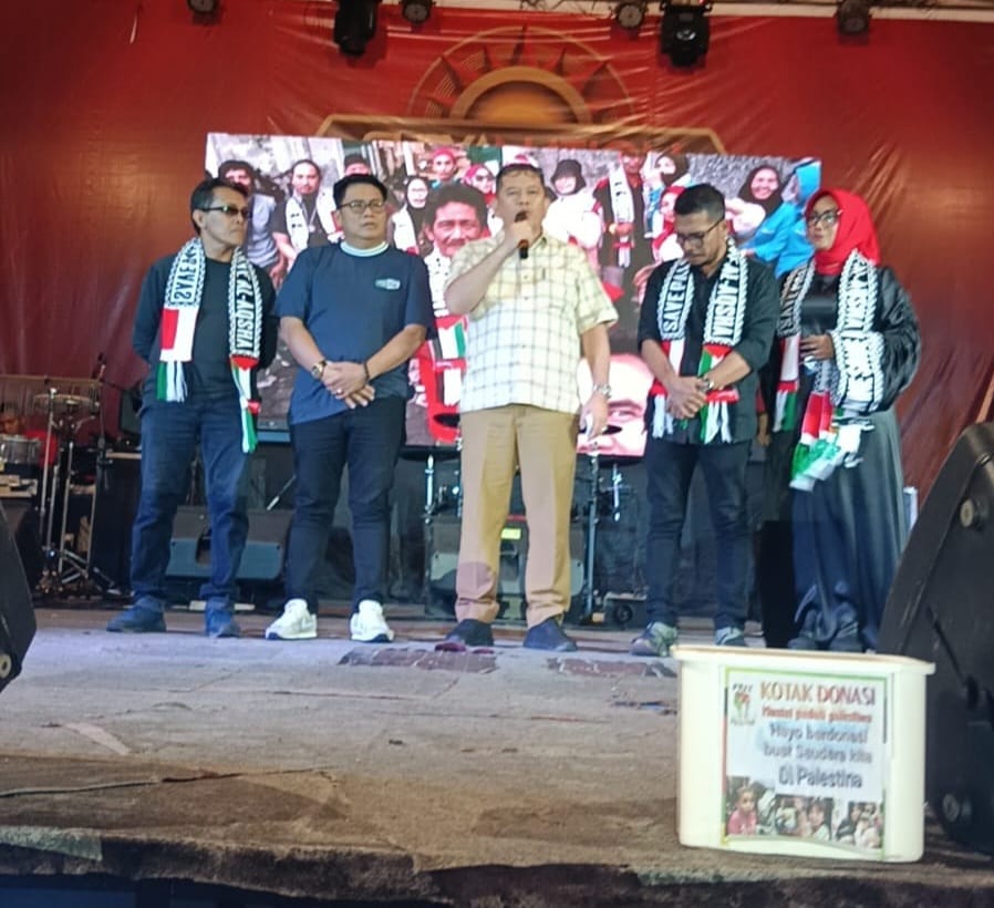 Musisi Bersatu Konser Musik Amal Save Palestina, " Mari Kita Bantu Saudara Kita Di Palestina