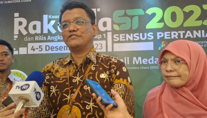 Usaha Pertanian di Sumut Capai 1,517 Juta Unit