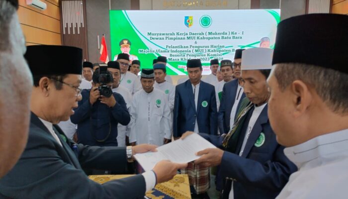 MUI Batubara Gelar Musyawarah Kerja Dan Pelantikan