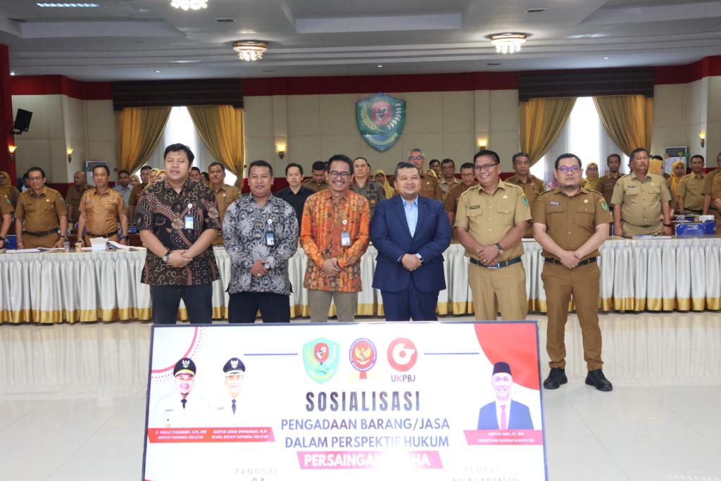 KPPU Dorong Iklim Persaingan Usaha Sehat di Tapanuli Selatan