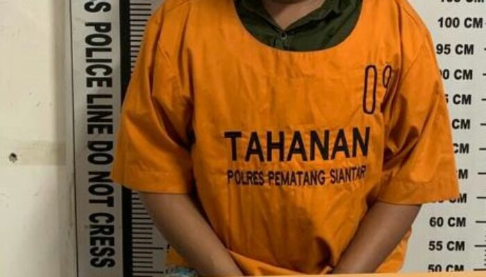 Bawa Sabu, Polres P. Siantar Cegat Pengendara Sepeda Motor