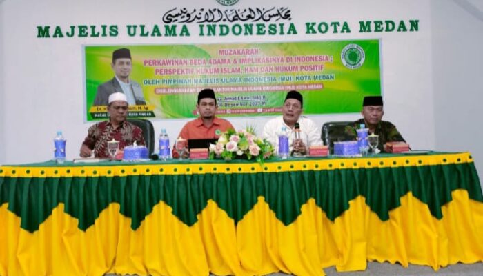 MUI Kota Medan Imbau Umat Islam Tidak Menikah Beda Agama