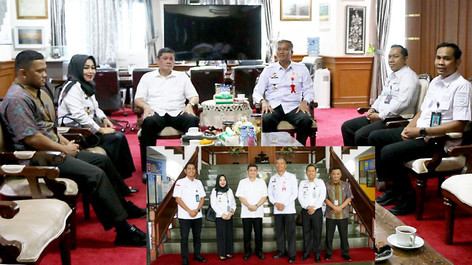 Wali Kota Pariaman Terima Kunjungan Kepala Puslitbang