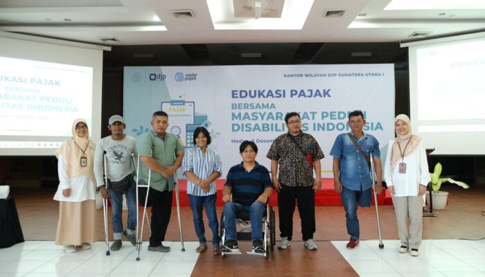 Peringati Hari Disabilitas, DJP Sumut I Gelar Edukasi Pajak