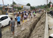 Pemkab Agara Bersama Masyarakat Gotroy Pasca Banjir