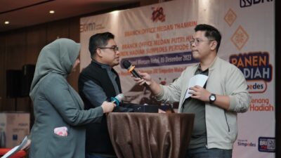 BRI BO Medan Thamrin-BRI Medan Putri Hijau Kembali Gelar Panen Hadiah Simpedes Periode 1 Tahun 2023