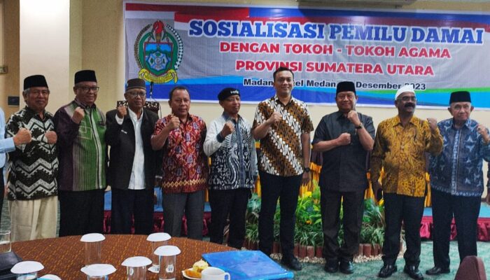 FKUB Sumut Gelar Sosialisasi Pemilu Damai