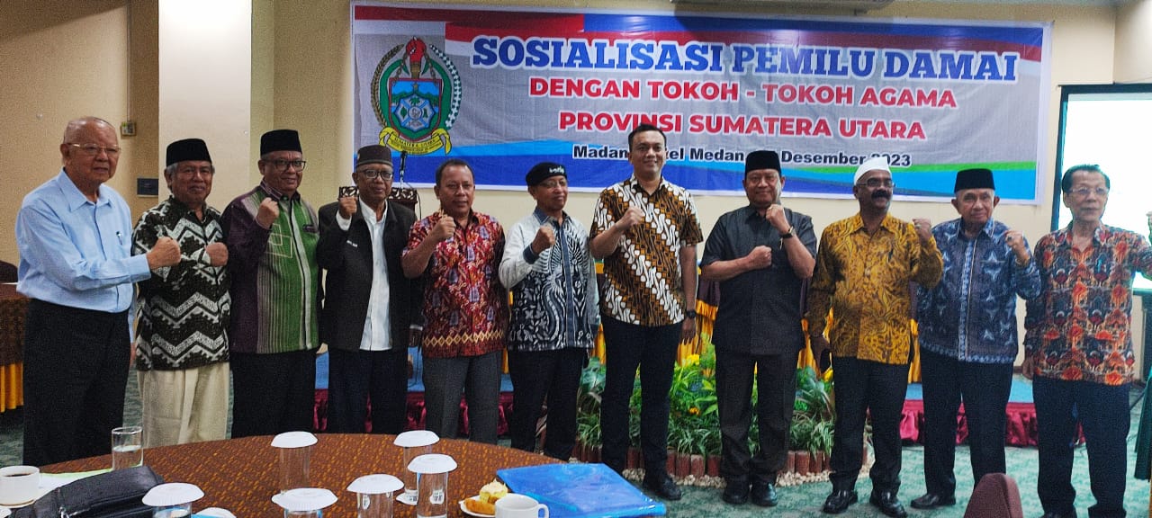 FKUB Sumut Gelar Sosialisasi Pemilu Damai
