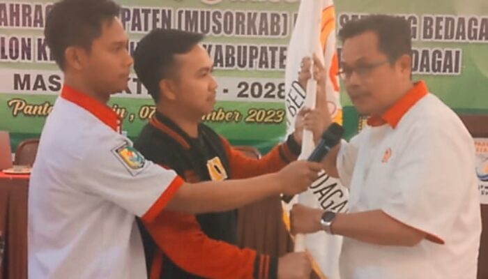 Ustor Pimpin KONI Sergai Periode 2024-2028