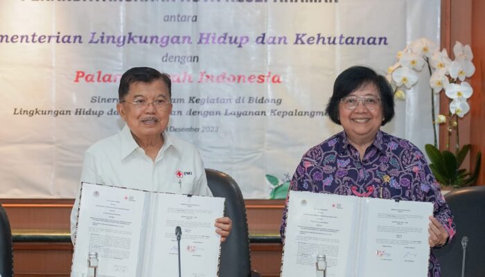 KLHK- PMI Jalin Kerja Sama Bidang LHK Dan Layanan Kepalangmerahan Indonesia