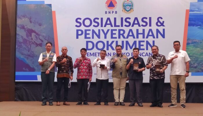 BNPB Serahkan Dokumen Pemetaan Risiko Bencana DAS Asahan Toba