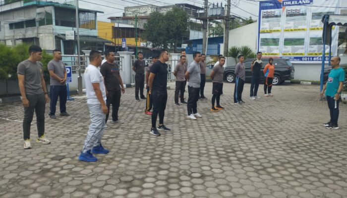 BRI BO Tanjungbalai Bina Mental Dan Fisik Satpam