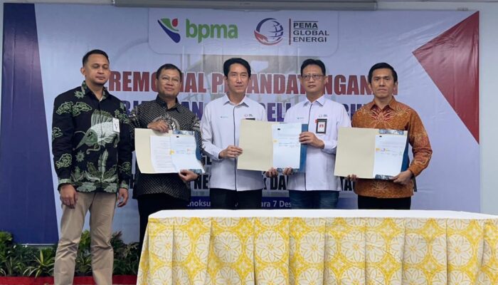 PGN, PTGN, dan PGE Teken PJBG 45 BBTUD Untuk PIM & Industri Di Aceh-Sumut