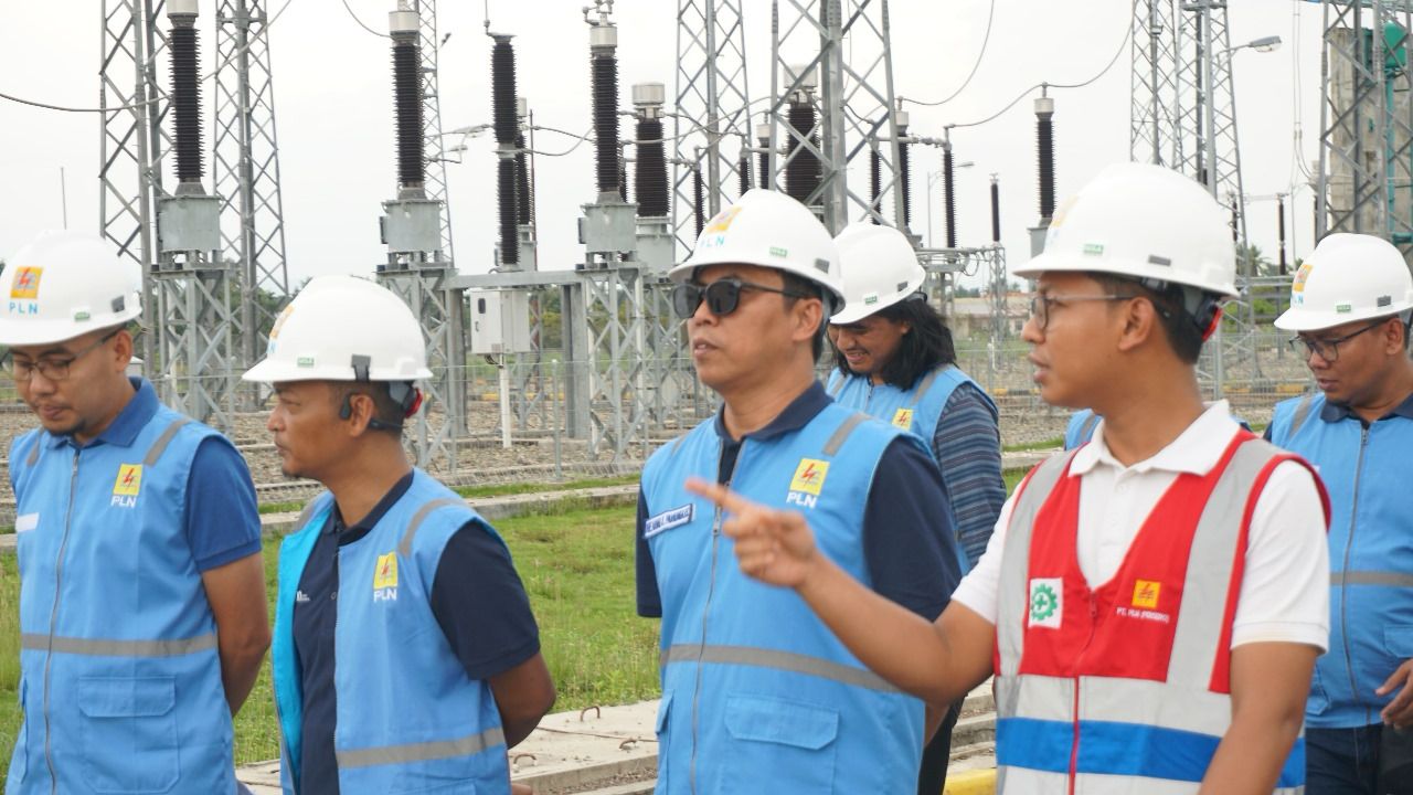 GM PLN UIP SBU Gelar Kunker Ke GITET 275/150 kV Ulee Kareng Dan Sigli