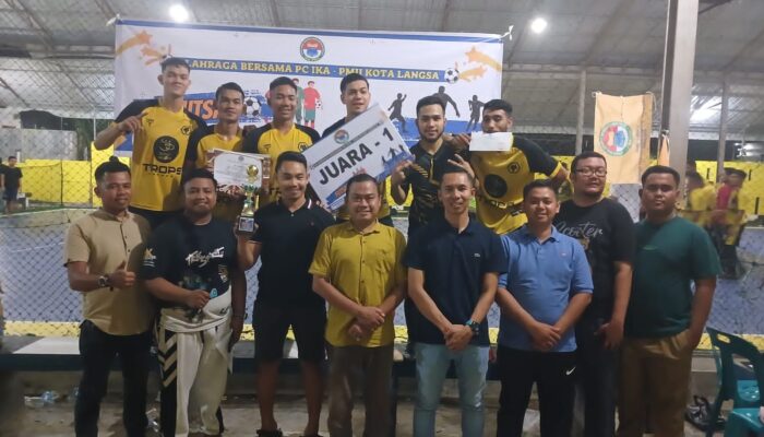 Wolves FC Juara Turnamen Futsal Moderasi Beragama