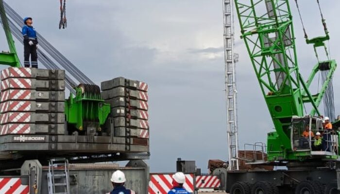 PT PMP Berikan Sharing Knowledge Perawatan Alat Mobile Crane