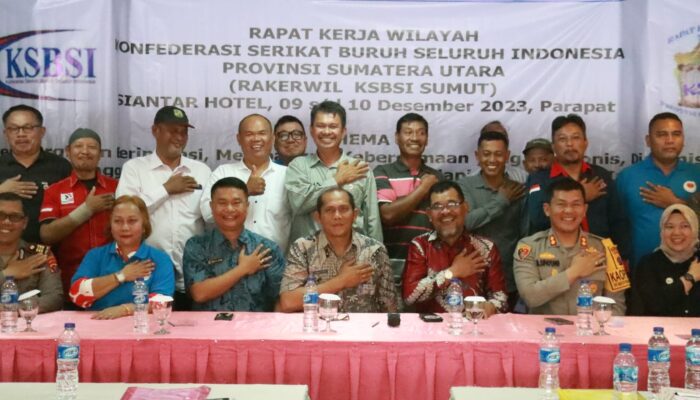 Kapolres Simalungun Wakili Kapoldasu Buka Rakerwil FSBSI Di Parapat