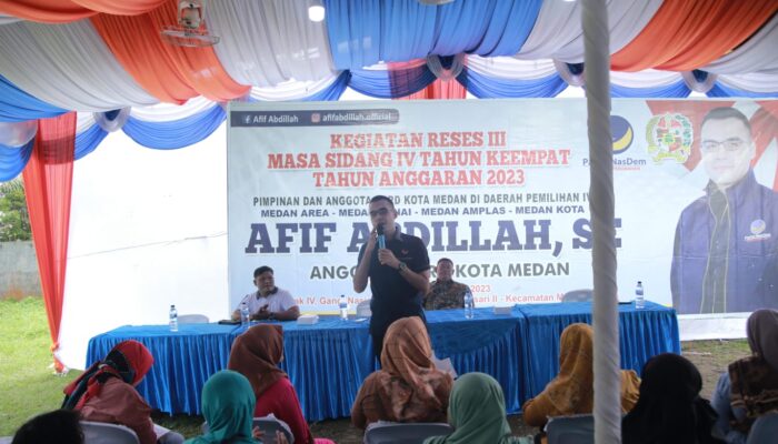 Reses Afif Abdillah, Warga Keluhkan Harga Sembako Tinggi