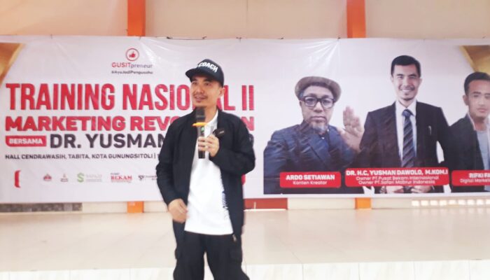 GUSITpreneur Gelar Training Nasional Marketing Revolution