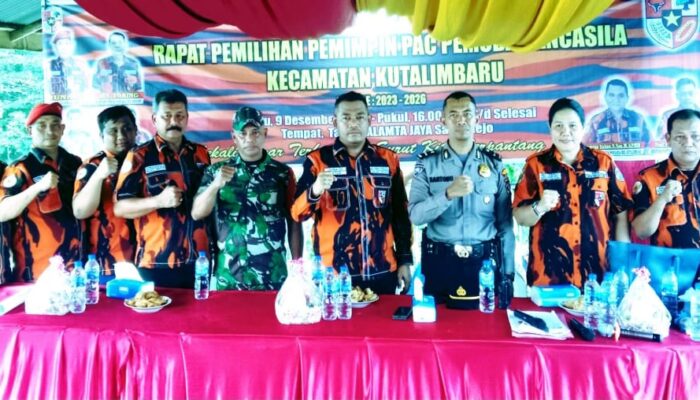 Wijaya Sembiring Terpilih Aklamasi Ketua PAC PP Kutalimbaru