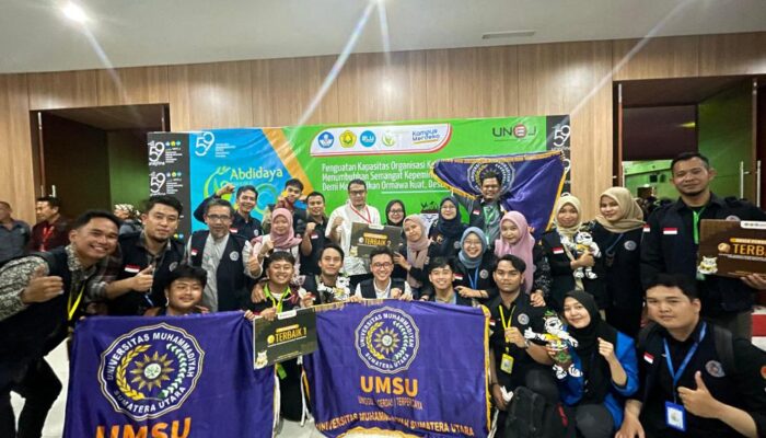 UMSU Raih 3 Medali Abdidaya Ormawa