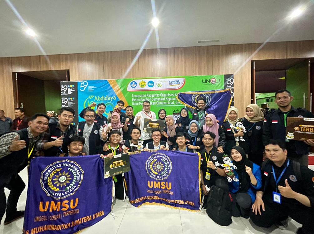 UMSU Raih 3 Medali Abdidaya Ormawa