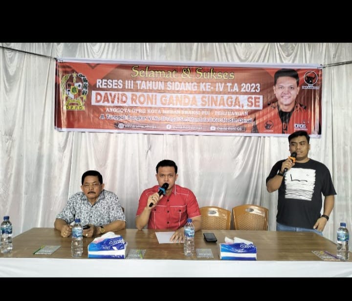 Reses David Roni G Sinaga, Warga Banyak Mengeluhkan Bansos dan LPJU