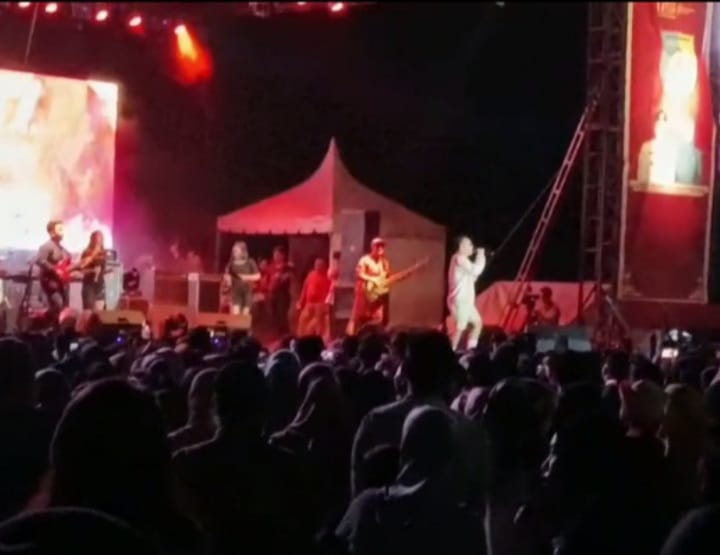Malam Puncak HUT Ke 17 Batubara Meriah
