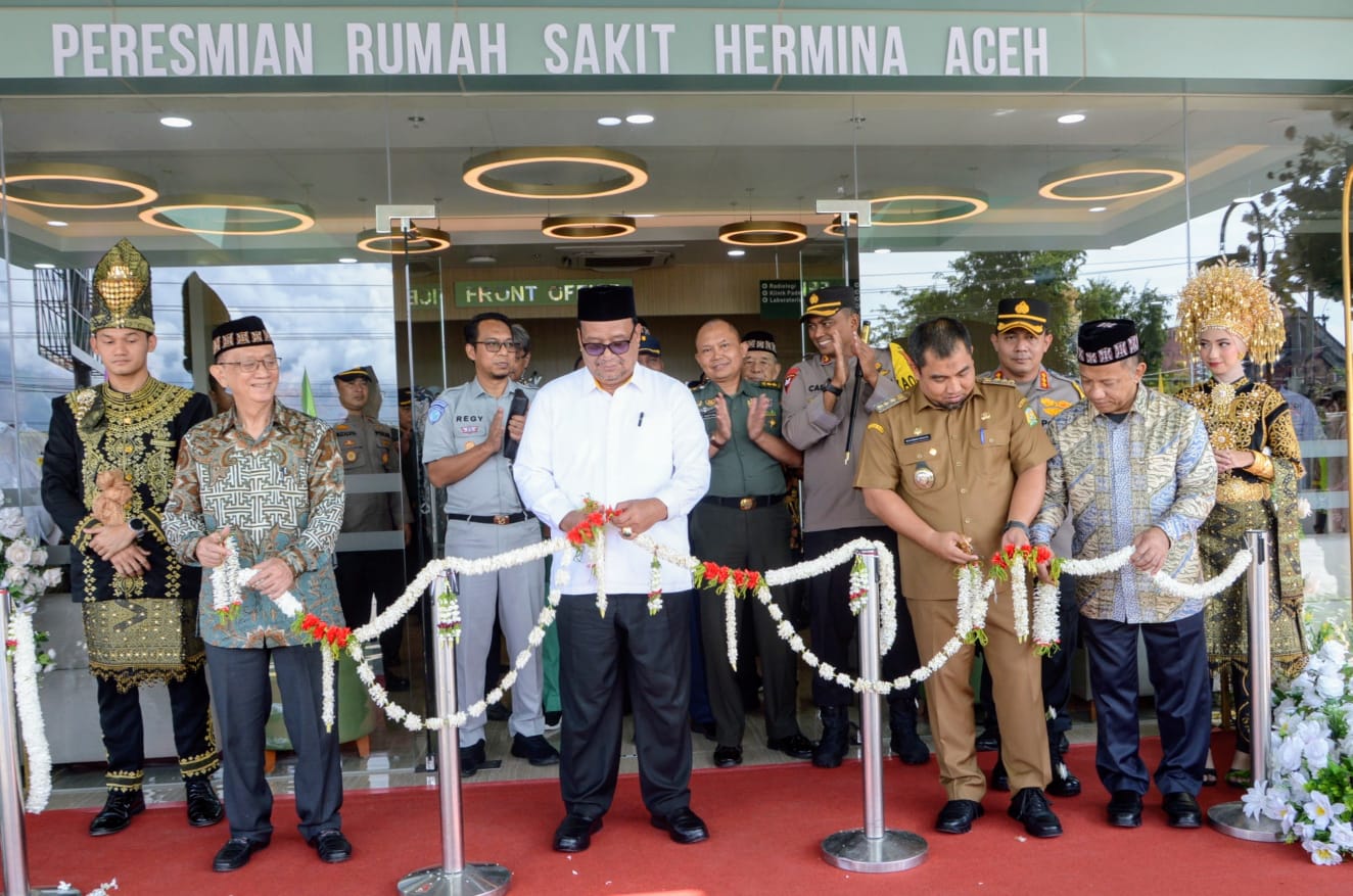 Pj Bupati Aceh Besar Resmikan RS Hermina Aceh
