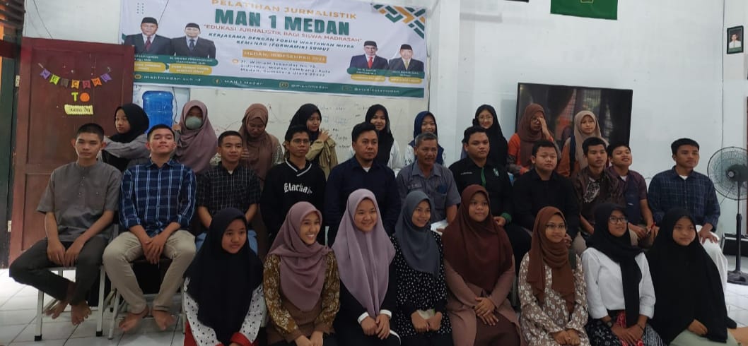 Forwamik Sumut Edukasi Siswa MAN 1 Medan Ilmu Jurnalistik