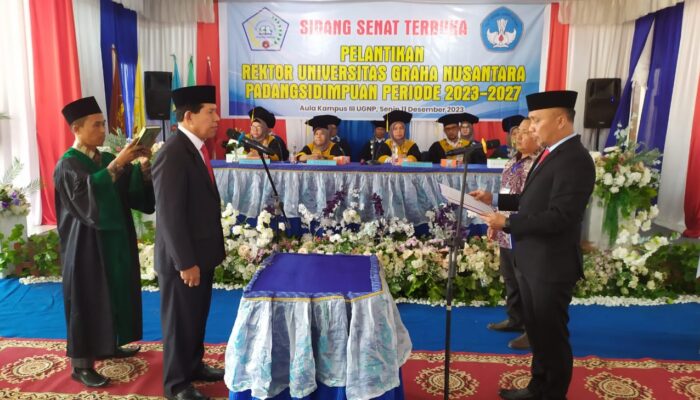 Dr.Burhanuddin Nasution MPd Rektor UGN Padangsidimpuan 2023-2027