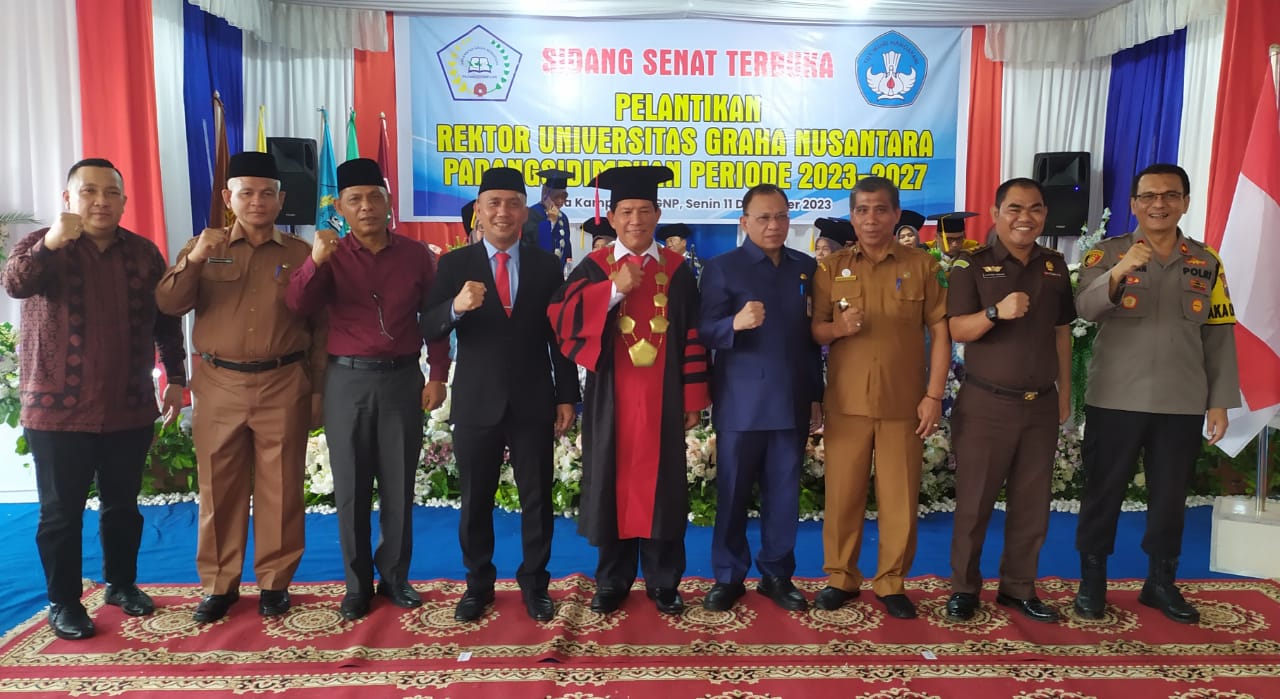 Dr.Burhanuddin Nasution MPd Rektor UGN Padangsidimpuan 2023-2027