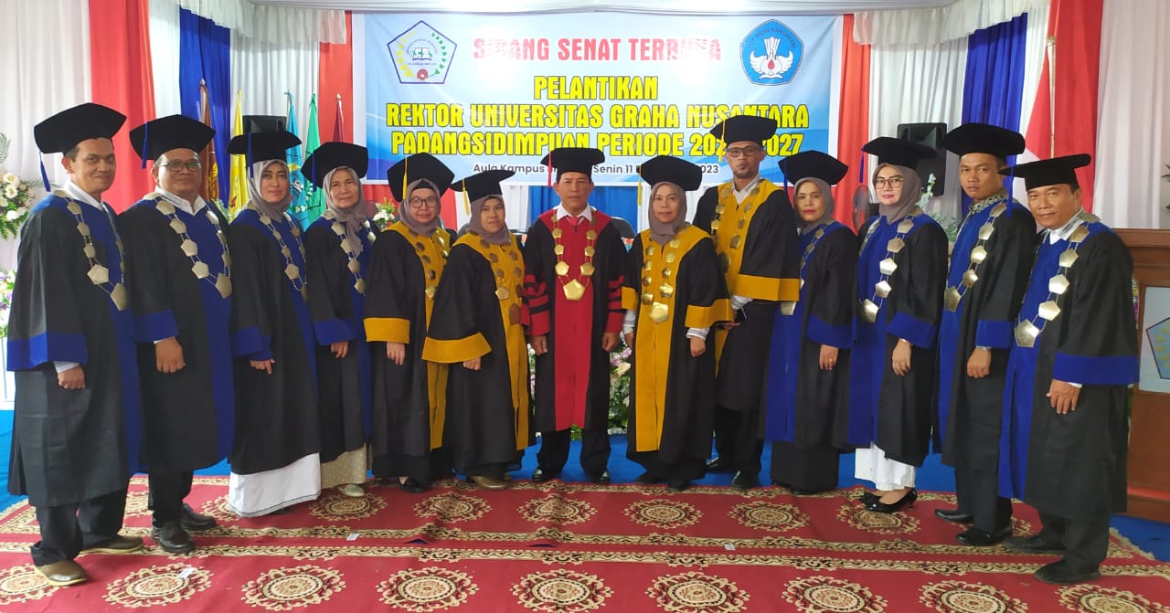 Dr.Burhanuddin Nasution MPd Rektor UGN Padangsidimpuan 2023-2027