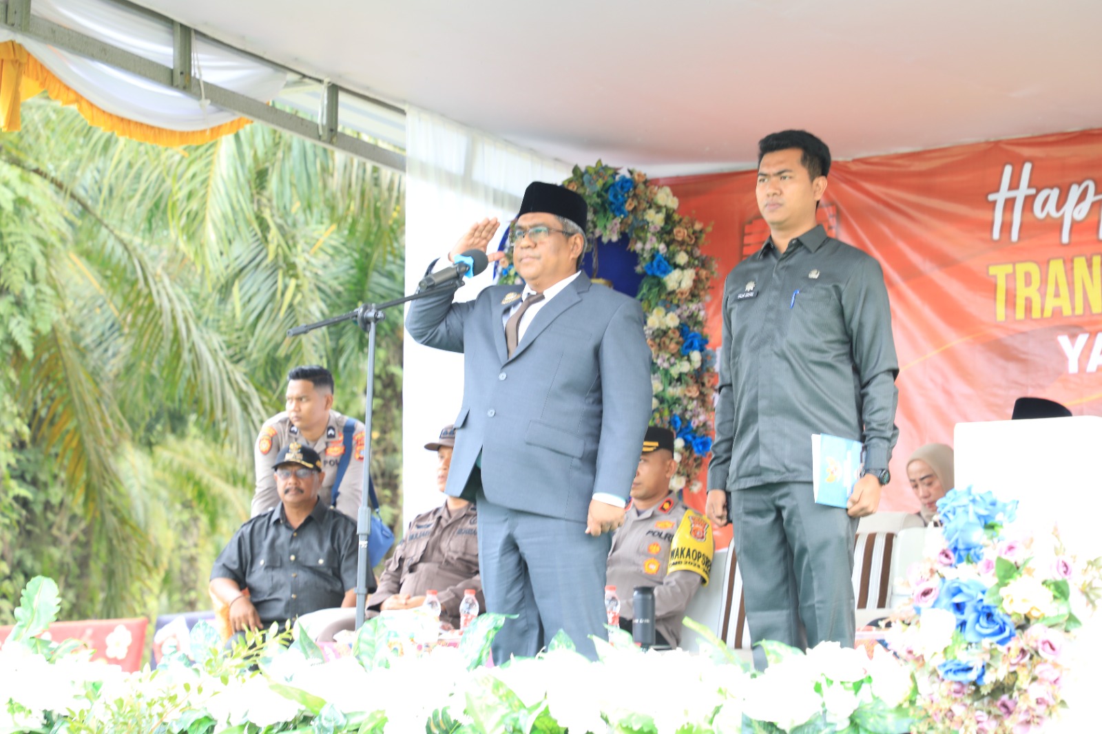 Tarian Aceh Dan Jatim Isi HBT; 'Transmigrasi Satukan Negeri'