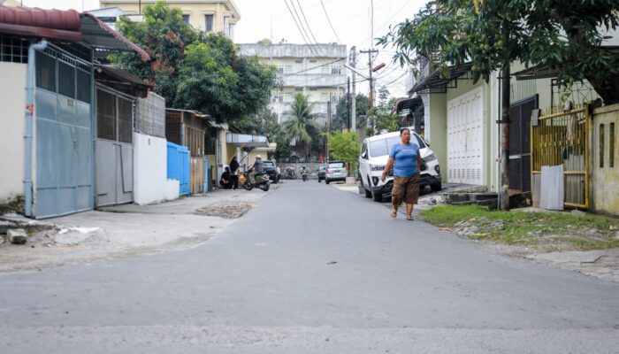 Infrastruktur Jalan Yang Diperbaiki Pemko Medan Telah Dirasakan Manfaatnya oleh Warga