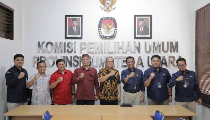 Kunjungi KPU Sumut, PLN Siap Sukseskan Pemilu 2024