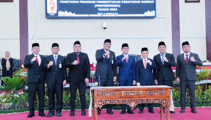 Pemko Medan dan DPRD Medan Sepakati 16 Ranperda ke Dalam Propemperda Tahun 2024