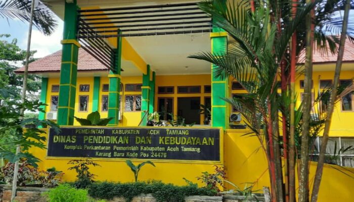 Abdul Muthalib Kembali Jabat Kadisdikbud Aceh Tamiang