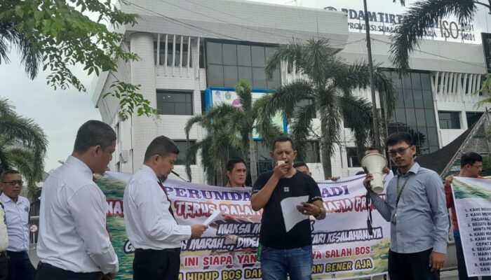 AKLAM Dukung Program Bersih-bersih Perumda Tirtanadi Demi Tingkatkan Pelayanan Kepada Pelanggan
