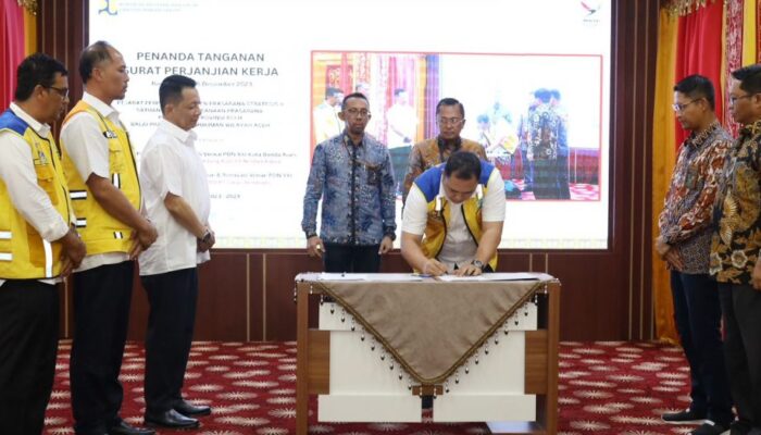 Pj Gubernur Aceh Ajak Masyarakat Kawal Pembangunan Venue PON