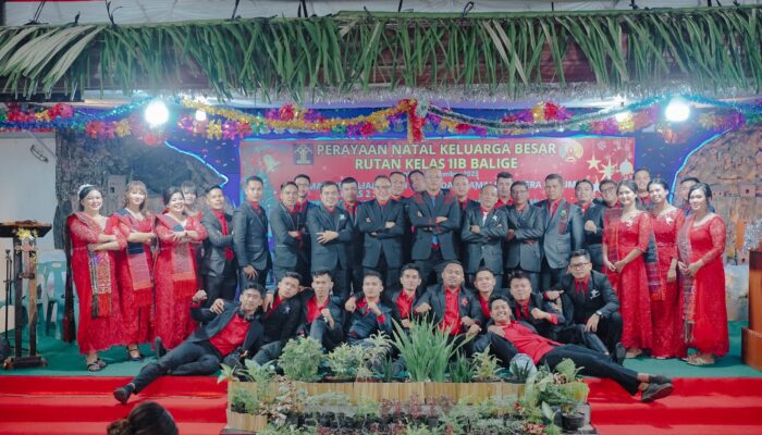 Rutan Kelas IIB Balige Rayakan Natal