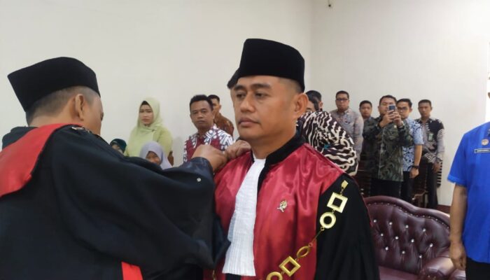 Hasnul Tambunan Dilantik Jadi Wakil Ketua PN Madina