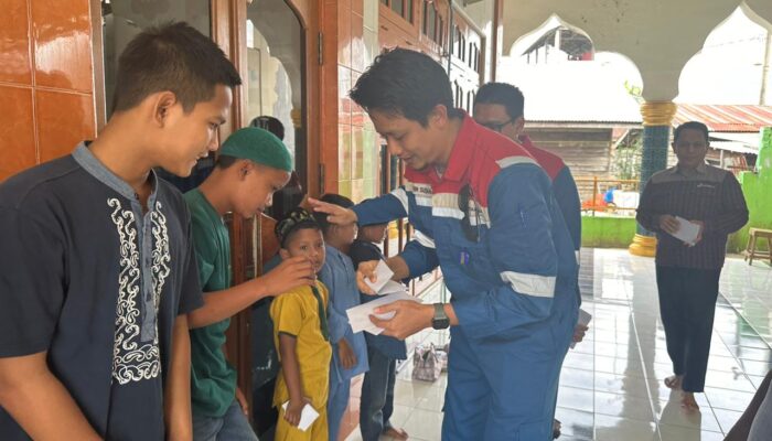 Pertamina EP Rantau Field Santuni Puluhan Anak Yatim
