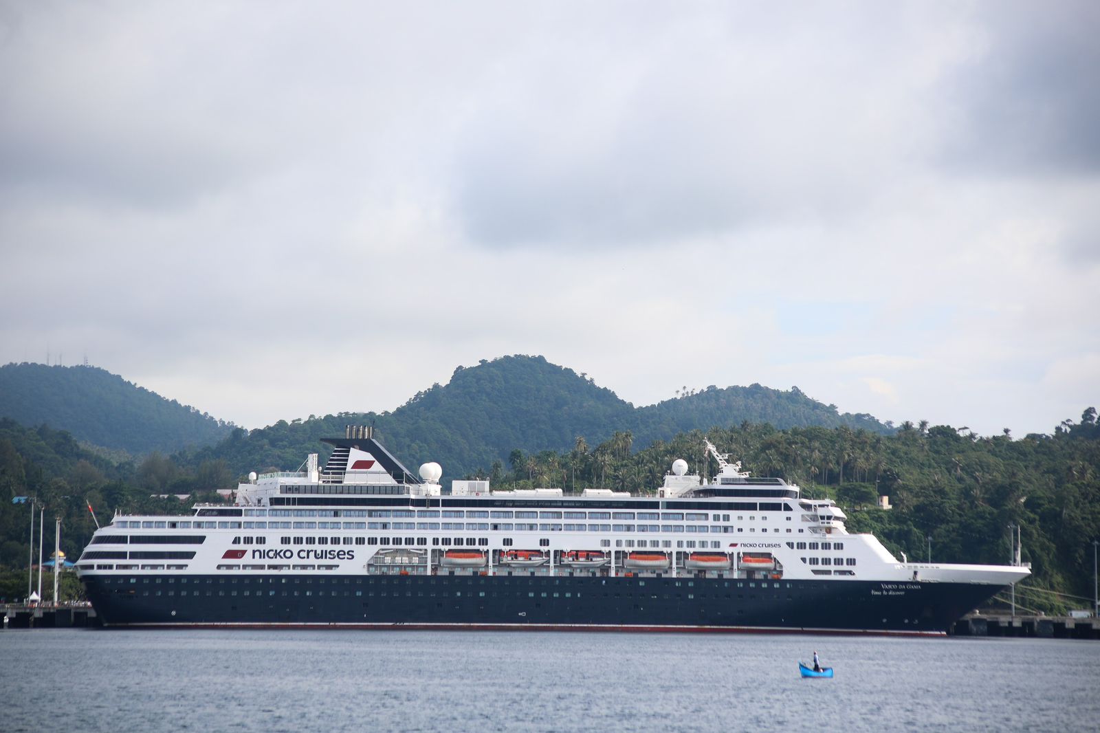 Perdana, Kapal Pesiar Vasco Da Gama Singgah Di Sabang
